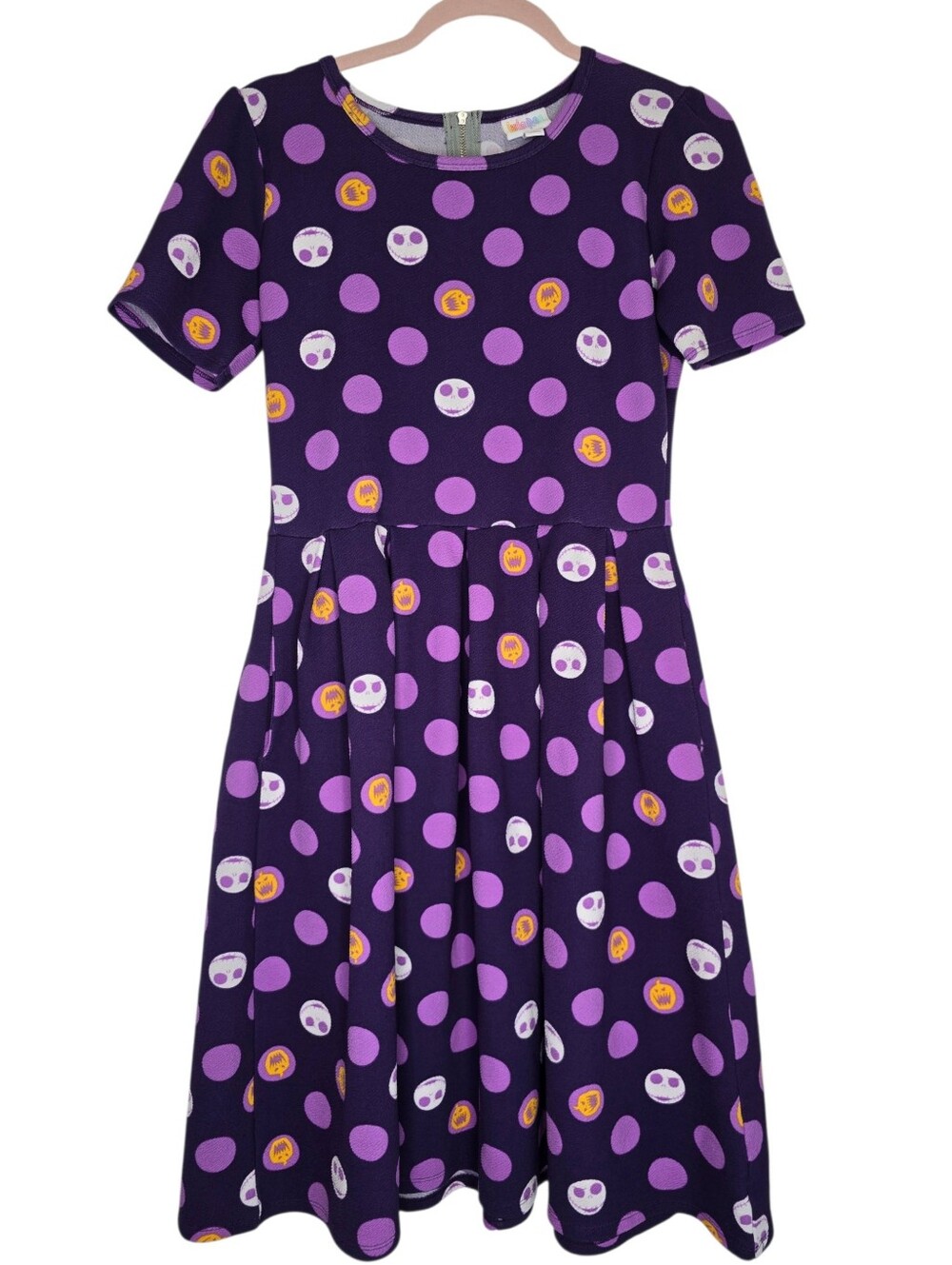 LuLaRoe Amelia dress featuring a Disney's Nightmare Before Christmas